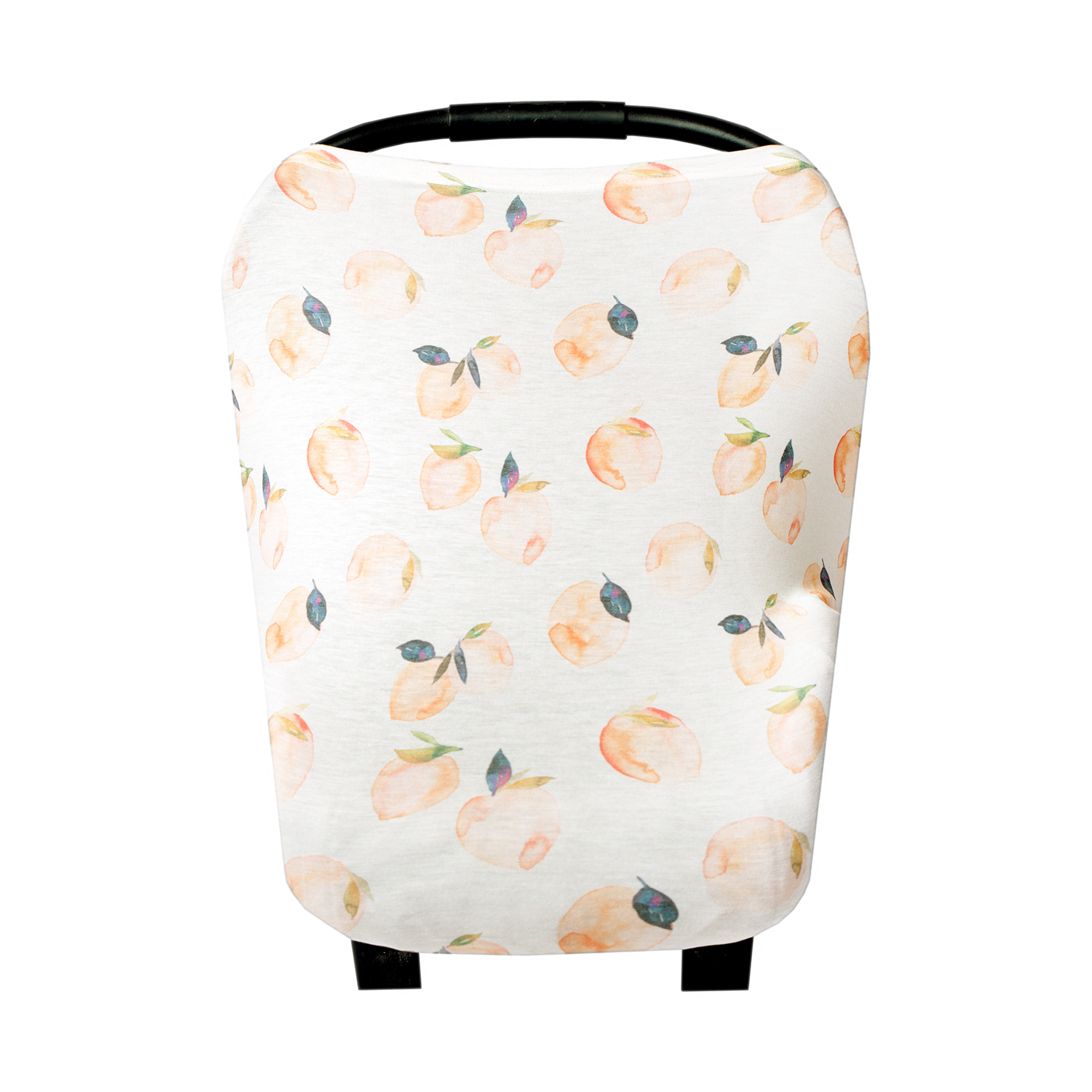 Copper Pearl Nursing Cover for Breastfeeding – Multi-Use Baby Car Seat Cover, Stroller Cover & Breast Feeding Cover Up for Women, Stretchy Breathable High Quality Cover for Boy or Girl, Caroline