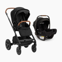 Nuna ® PIPA ™ aire rx Caviar Black Reclining Baby Car Seat + MIXX ™ next Stroller Travel System