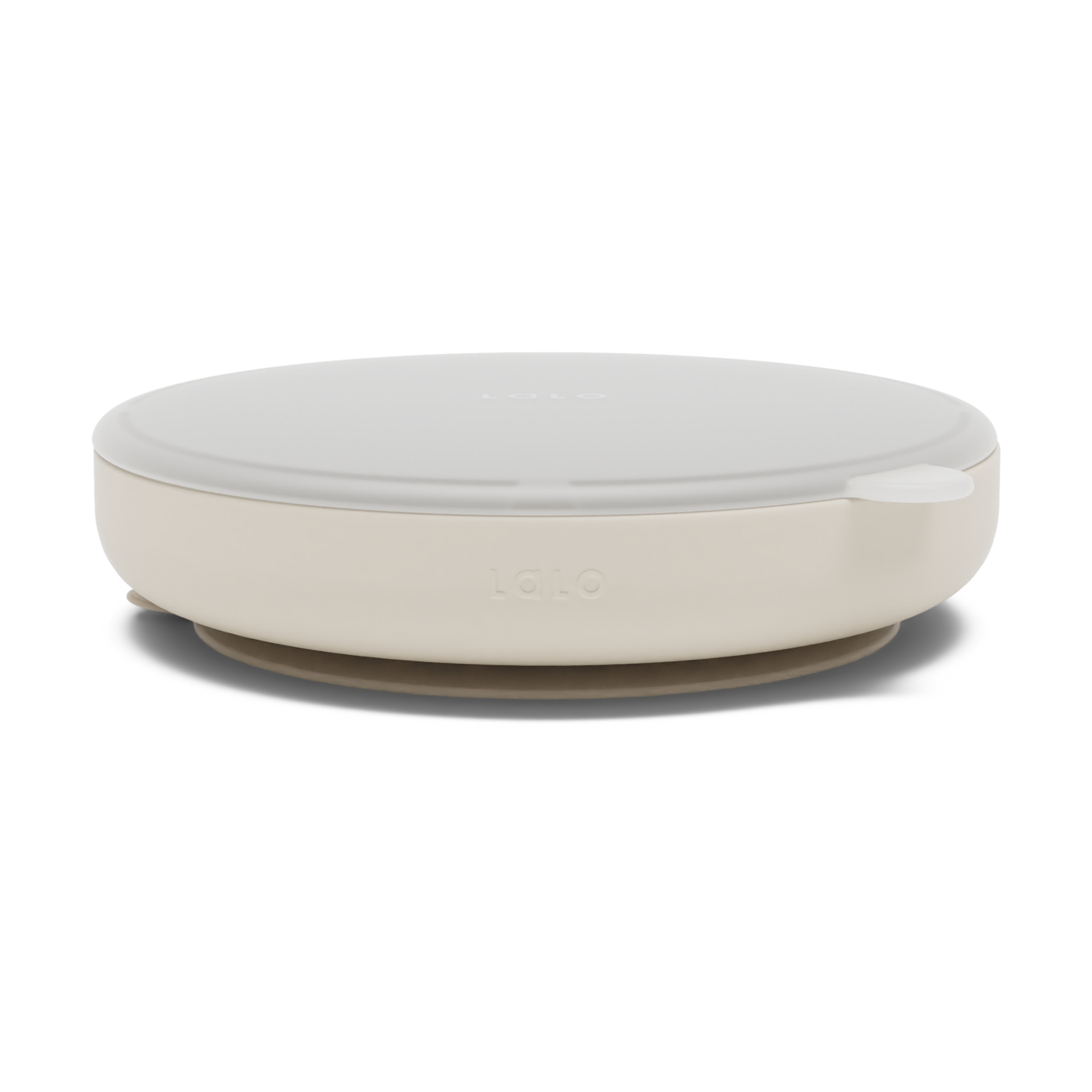 Lalo Suction Plate + Lid.
