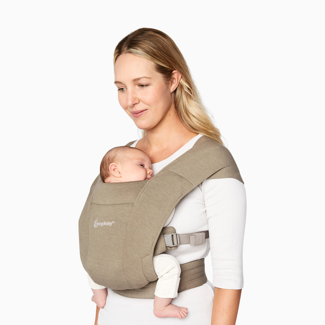 Ergobaby Embrace Baby Carrier - Soft Olive.