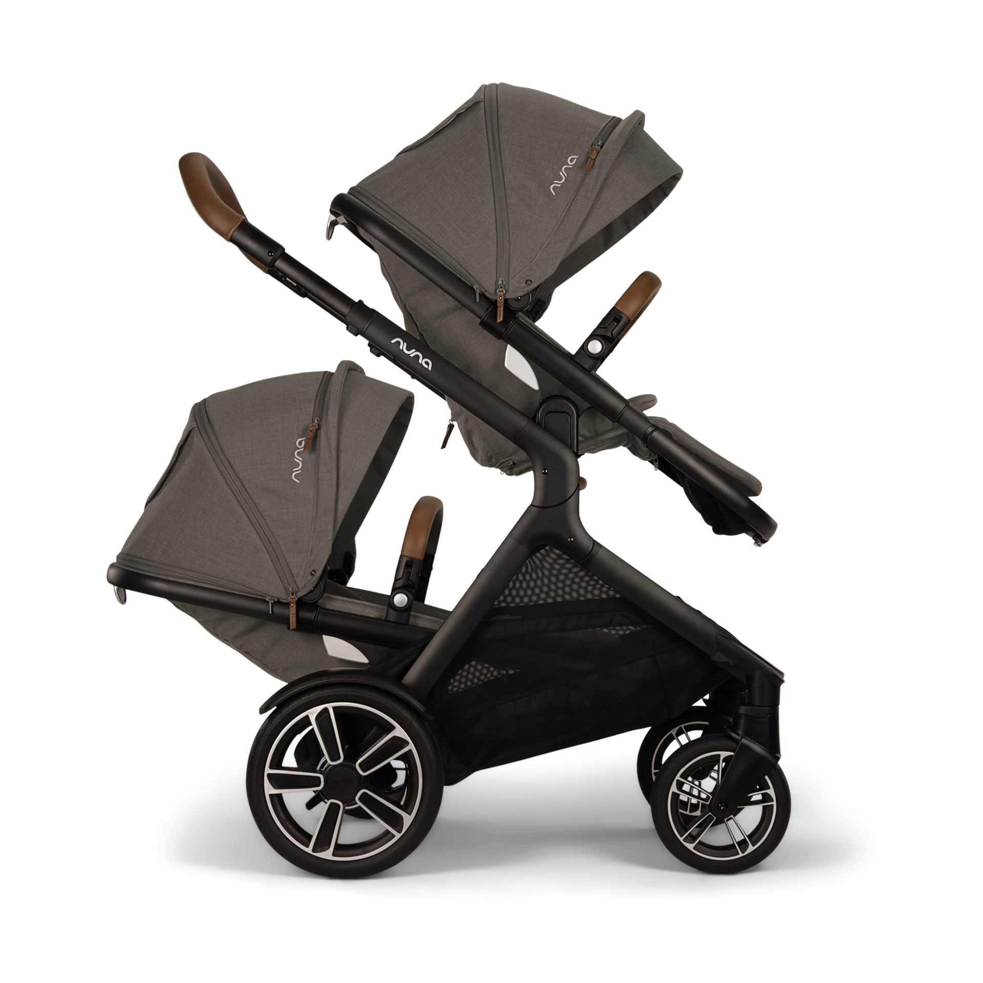 Nuna DEMI next sibling seat - Granite.