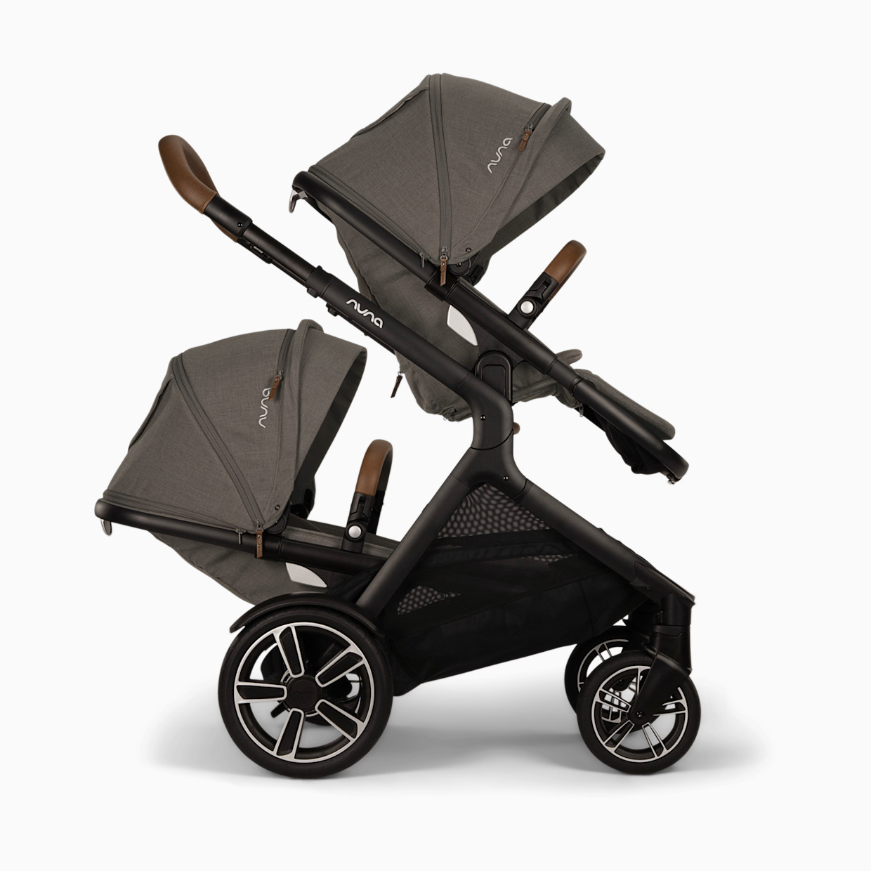 Nuna DEMI next sibling seat - Granite.