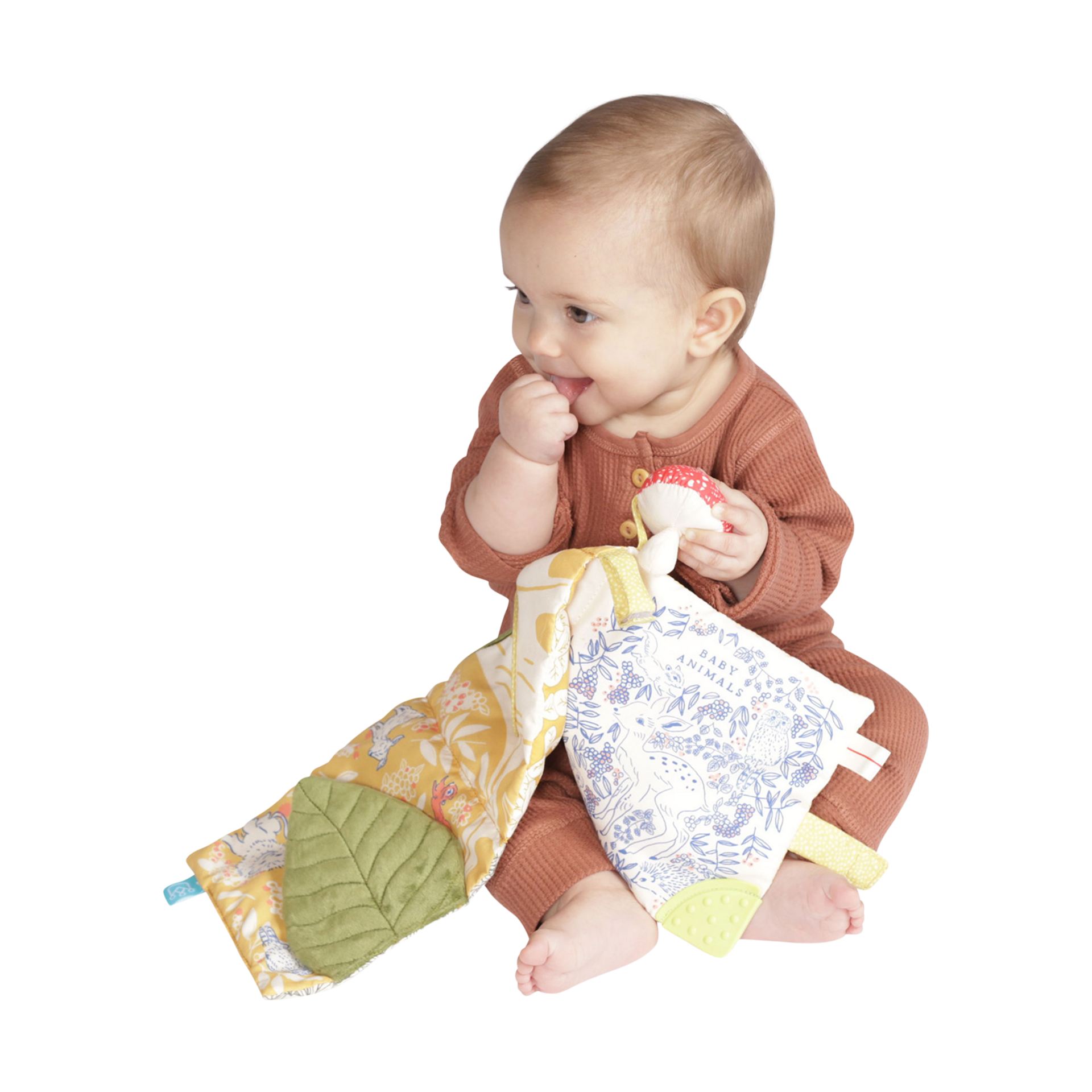 Manhattan Toy Soft Activity Crinkle Book - Deer One.