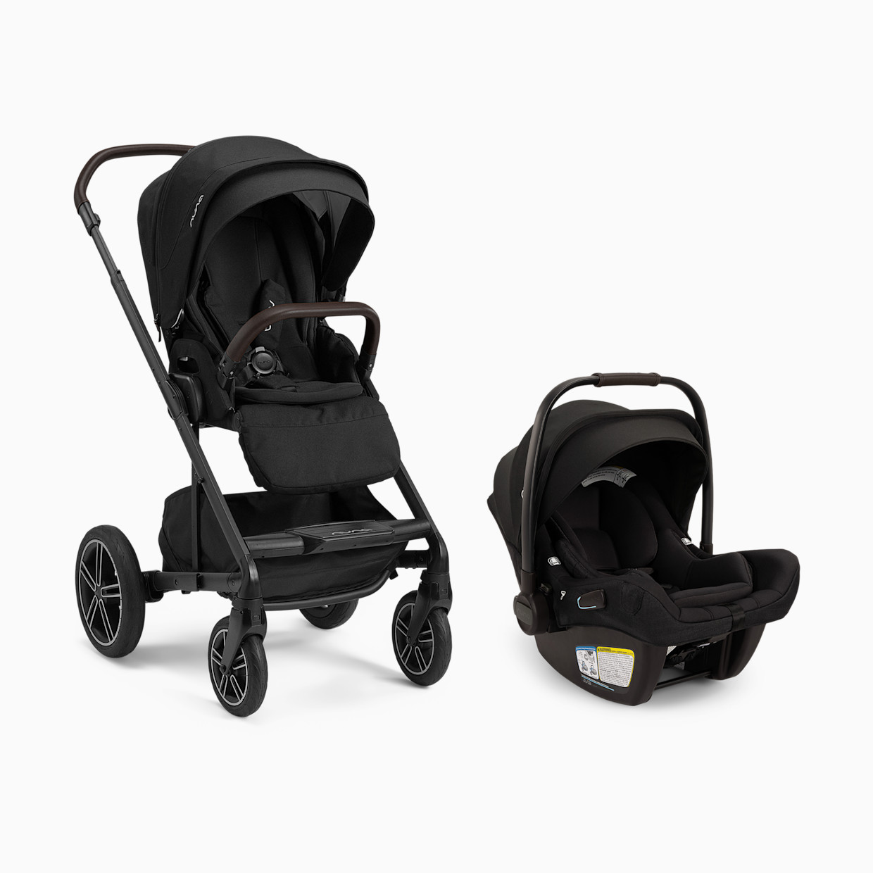 Nuna MIXX next + Pipa aire RX - Caviar/Chocolate.