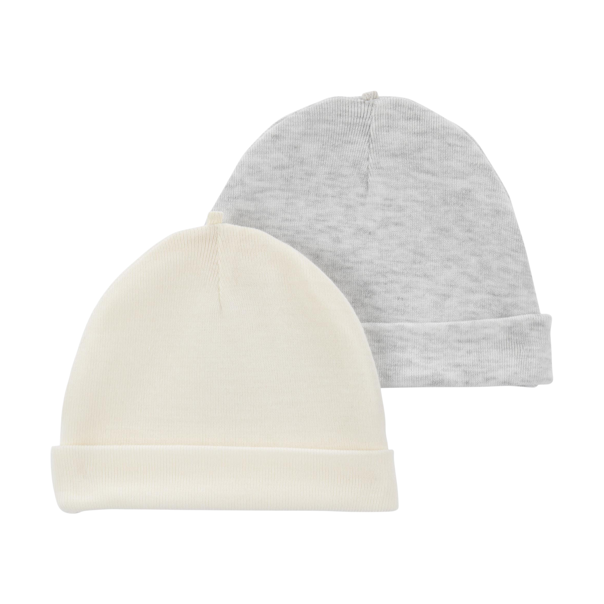 Carter's 2-Pack Caps - Ivory, 0-3 M | Babylist Shop