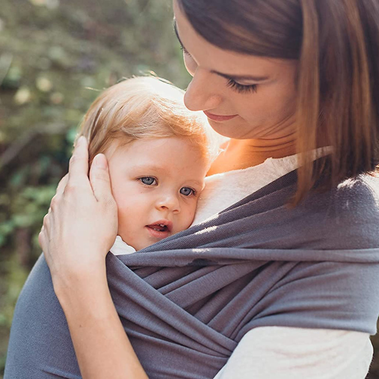 Boba Baby Wrap Carrier - Organic Dark Gray.