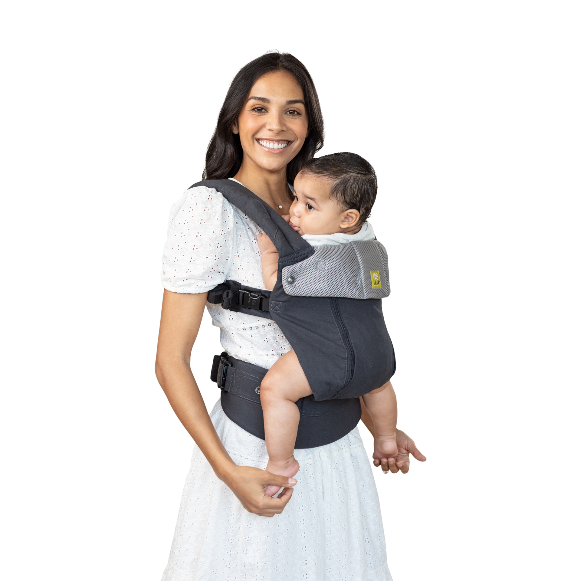 lillebaby Complete All Seasons 6-1 Baby Carrier - Charcoal/Silver.