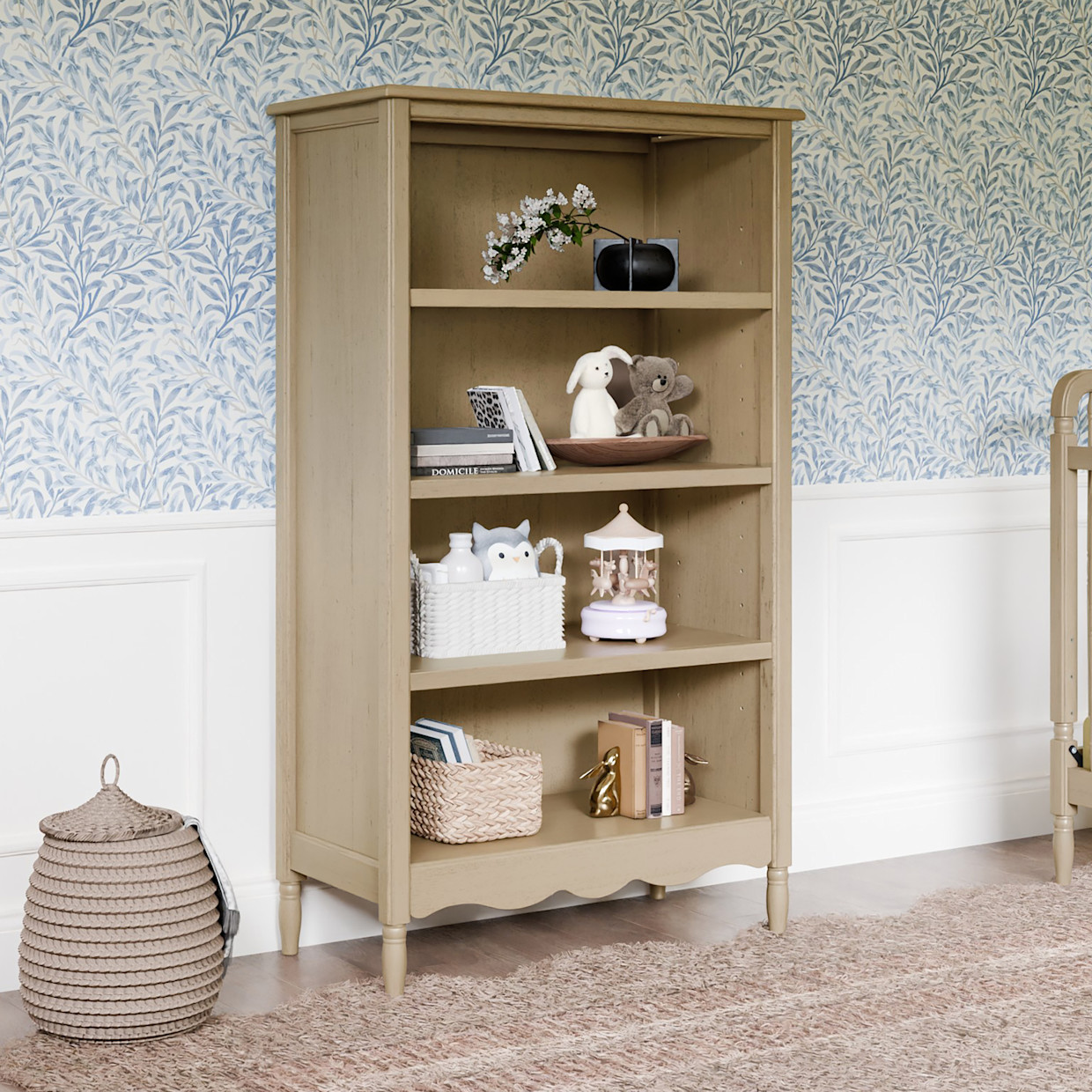 Namesake Liberty Assembled Bookcase - Washed Pine.