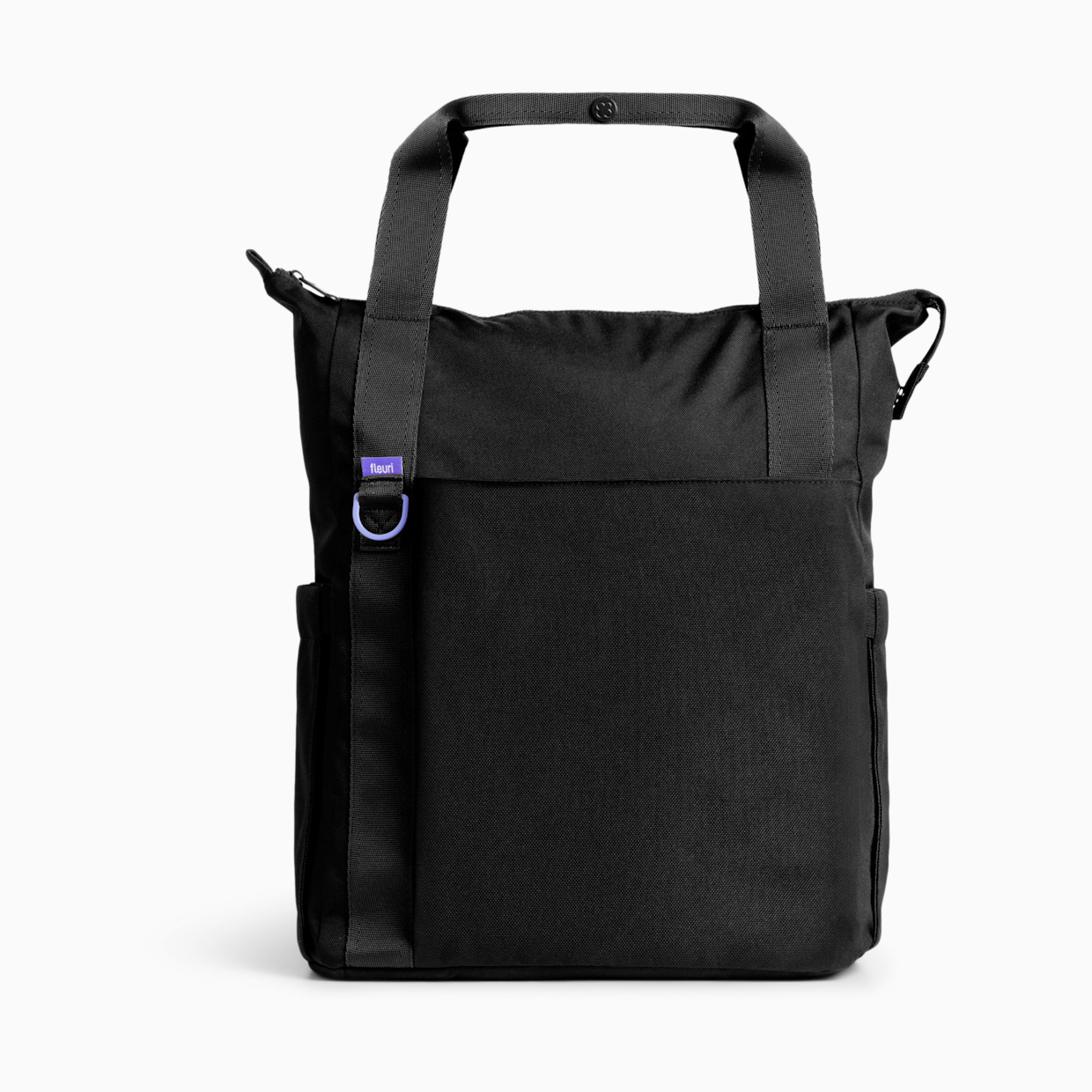 Ubbi Fleuri All-Day Diaper Backpack - Licorice.