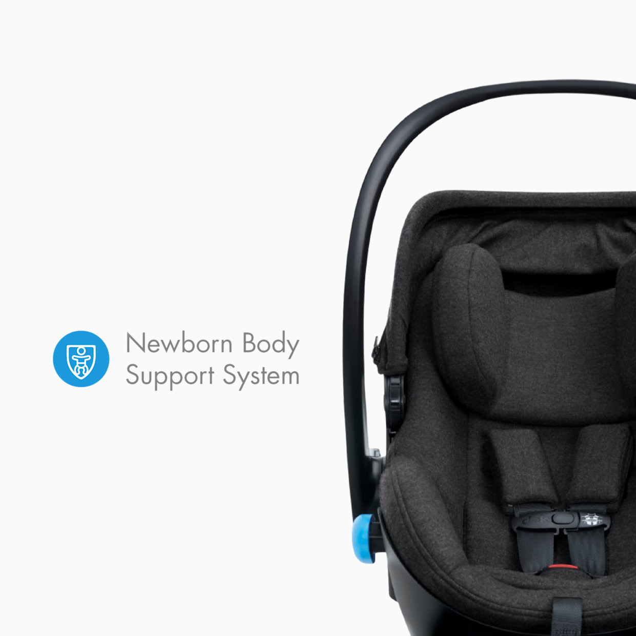 Clek Liingo Baseless Infant Car Seat - Railroad Ziip (Flame Retardant Free).