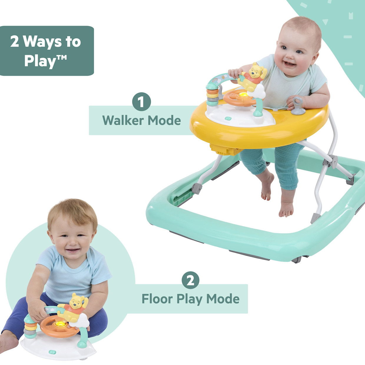 Bright Starts Winnie the Pooh Once Upon a Walk Activity Walker.