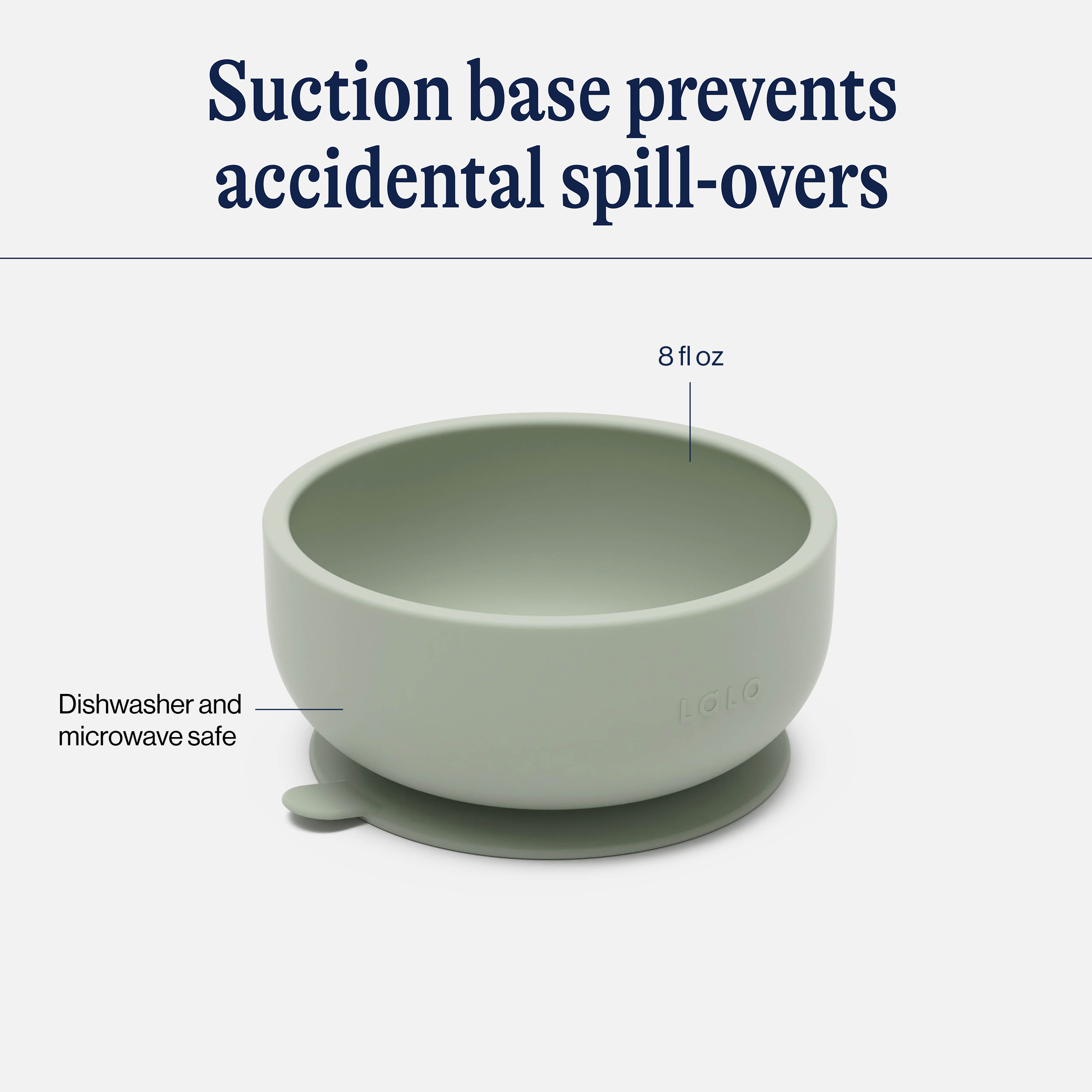 Lalo Starting Solids Kit - Sage.