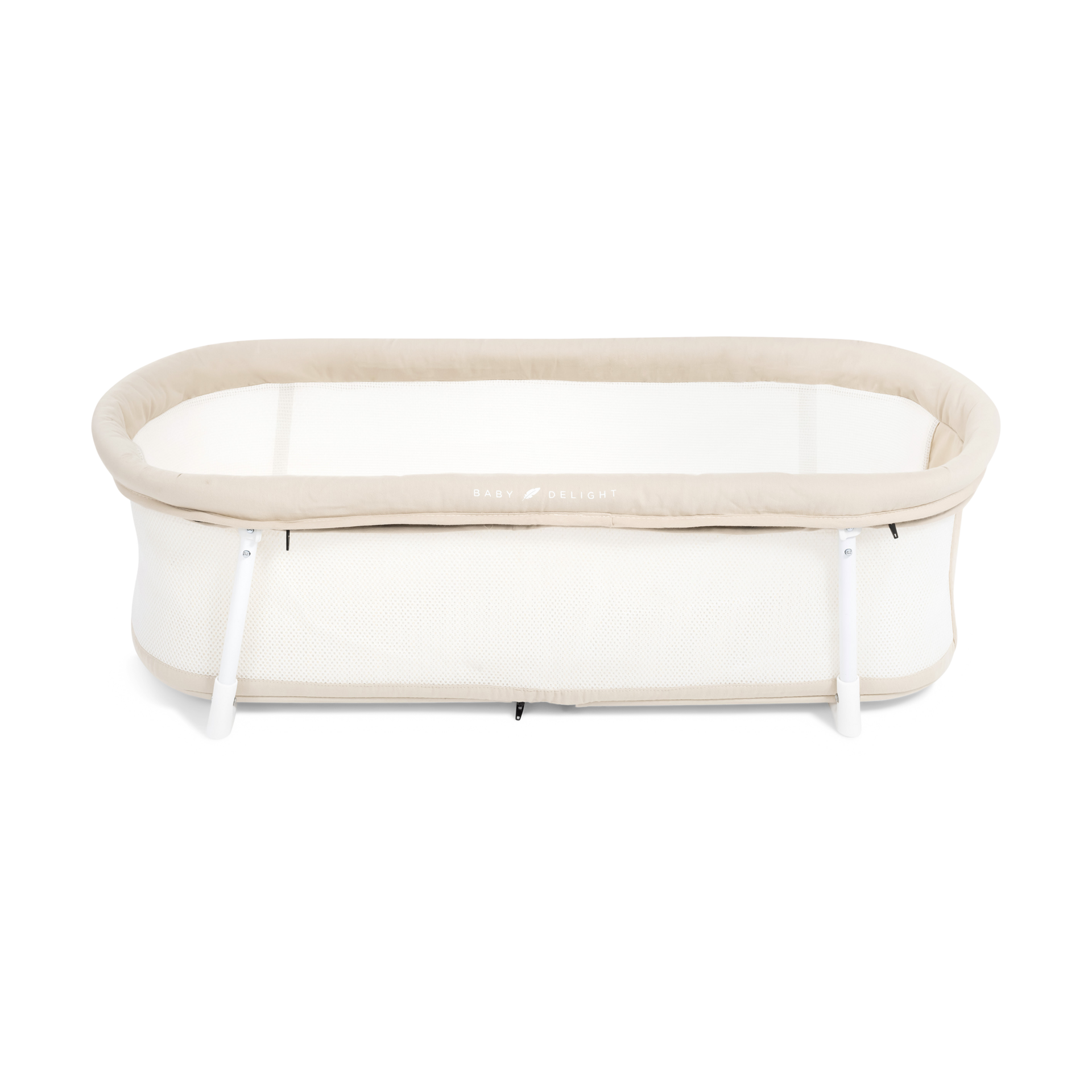 Baby Delight Snuggle Nest Organic Portable Bassinet.