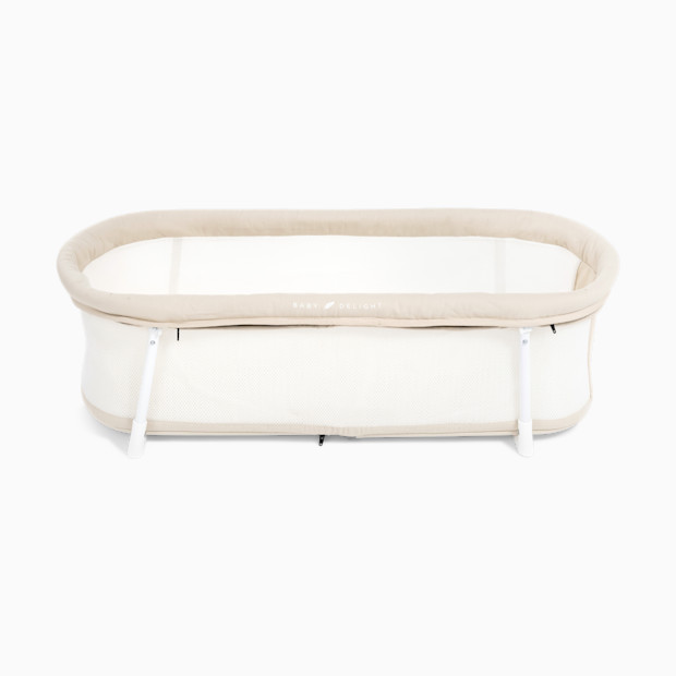 Baby Delight Snuggle Nest Organic Portable Bassinet.