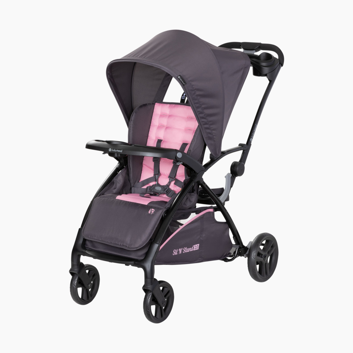 Baby Trend Sit N' Stand 2.0 Stroller - Simply Pink.