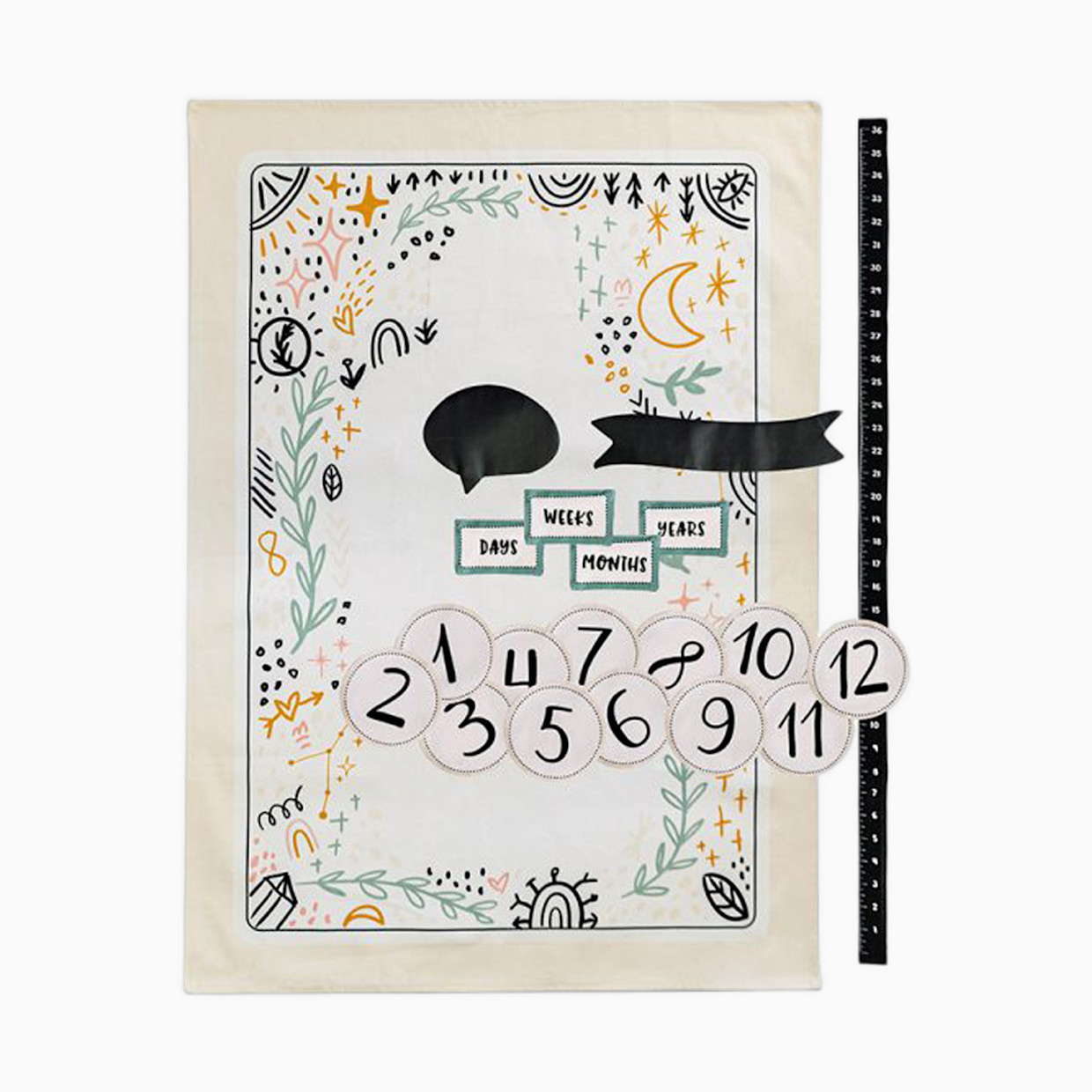 Wonder & Wise Milestone Baby Mat.