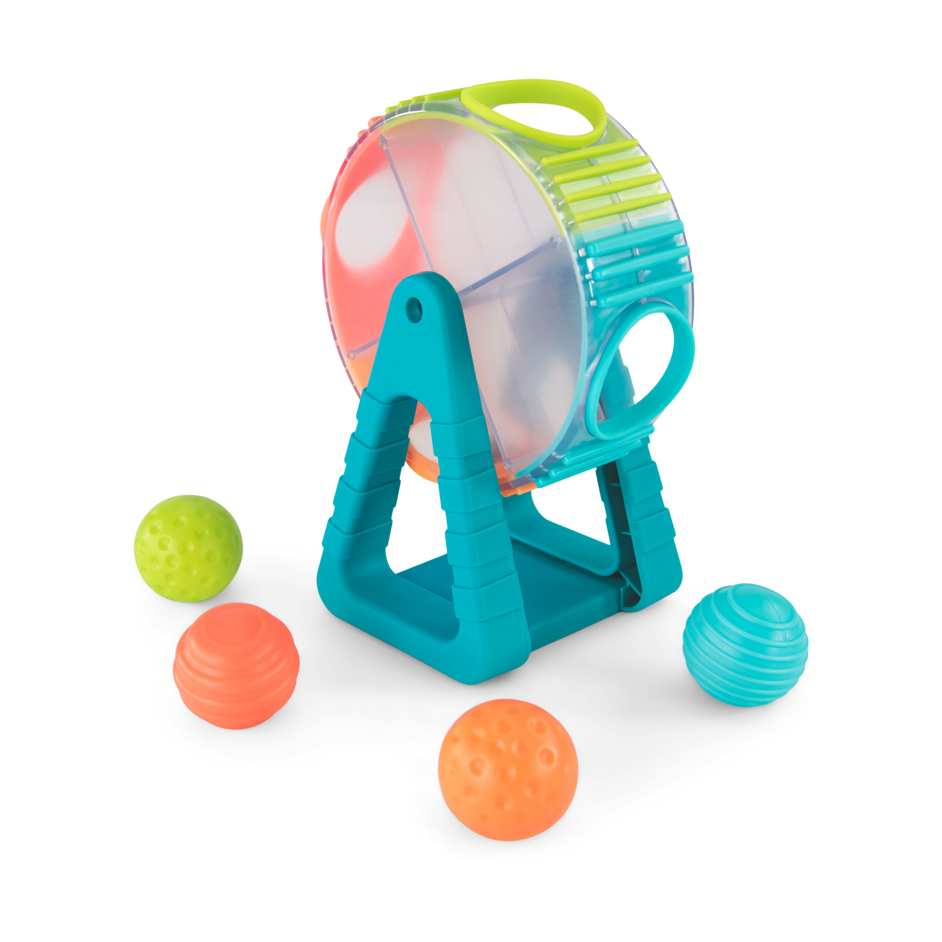 Sassy Wonder Wheel Ball Drop Stem Toy.