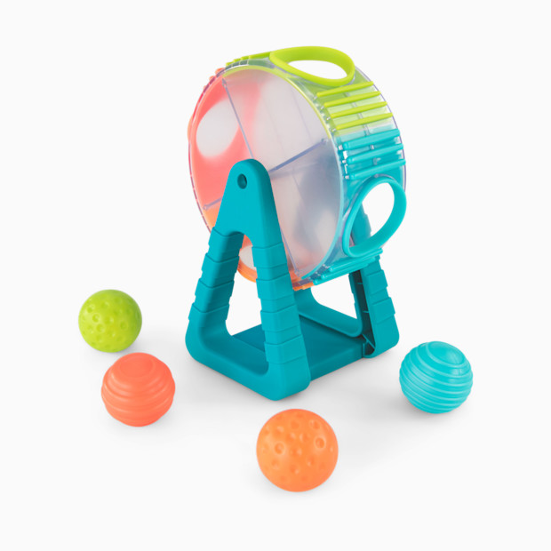 Sassy Wonder Wheel Ball Drop Stem Toy.