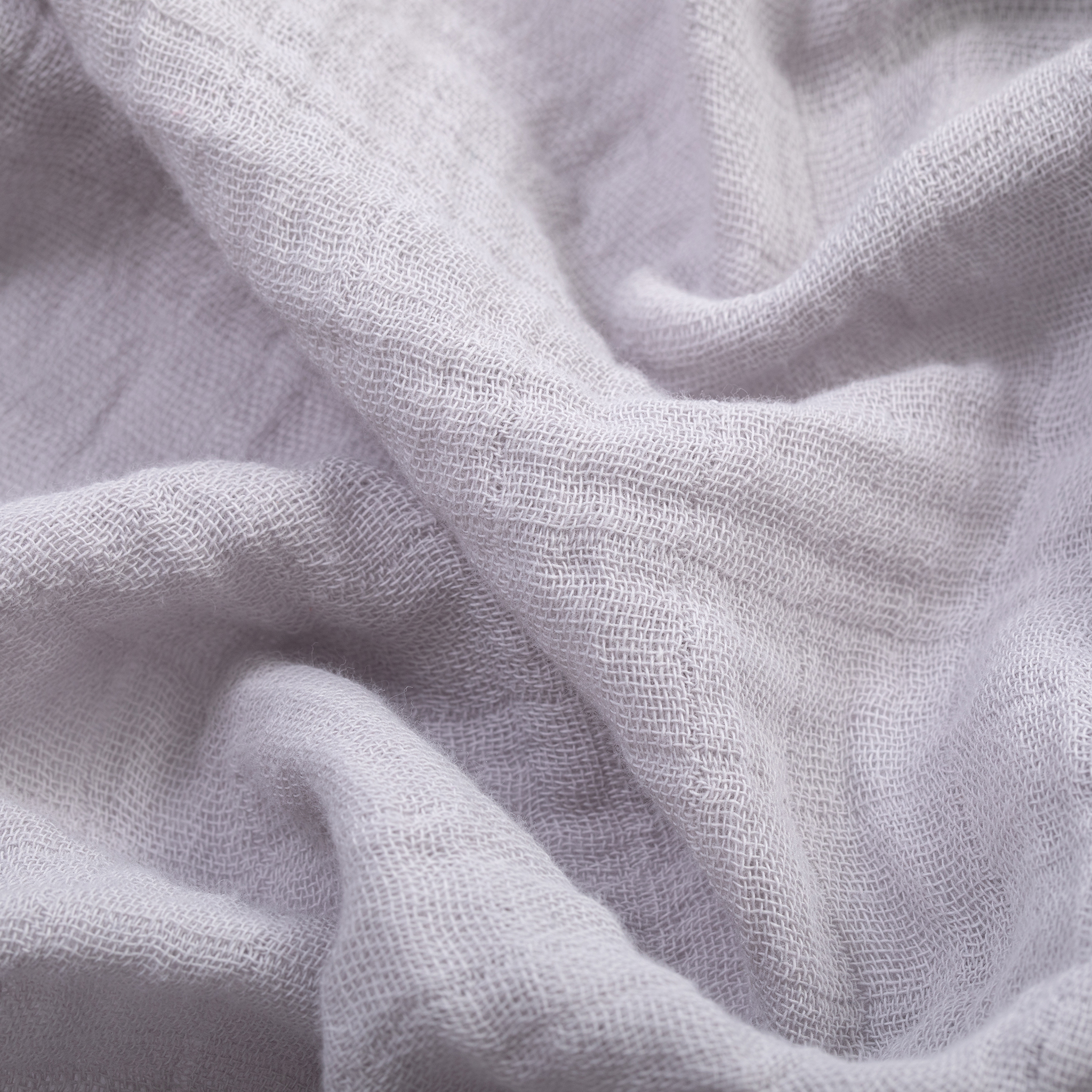 Soundly Organic Cotton Muslin Bassinet Sheet (2 Pack) - Grey.