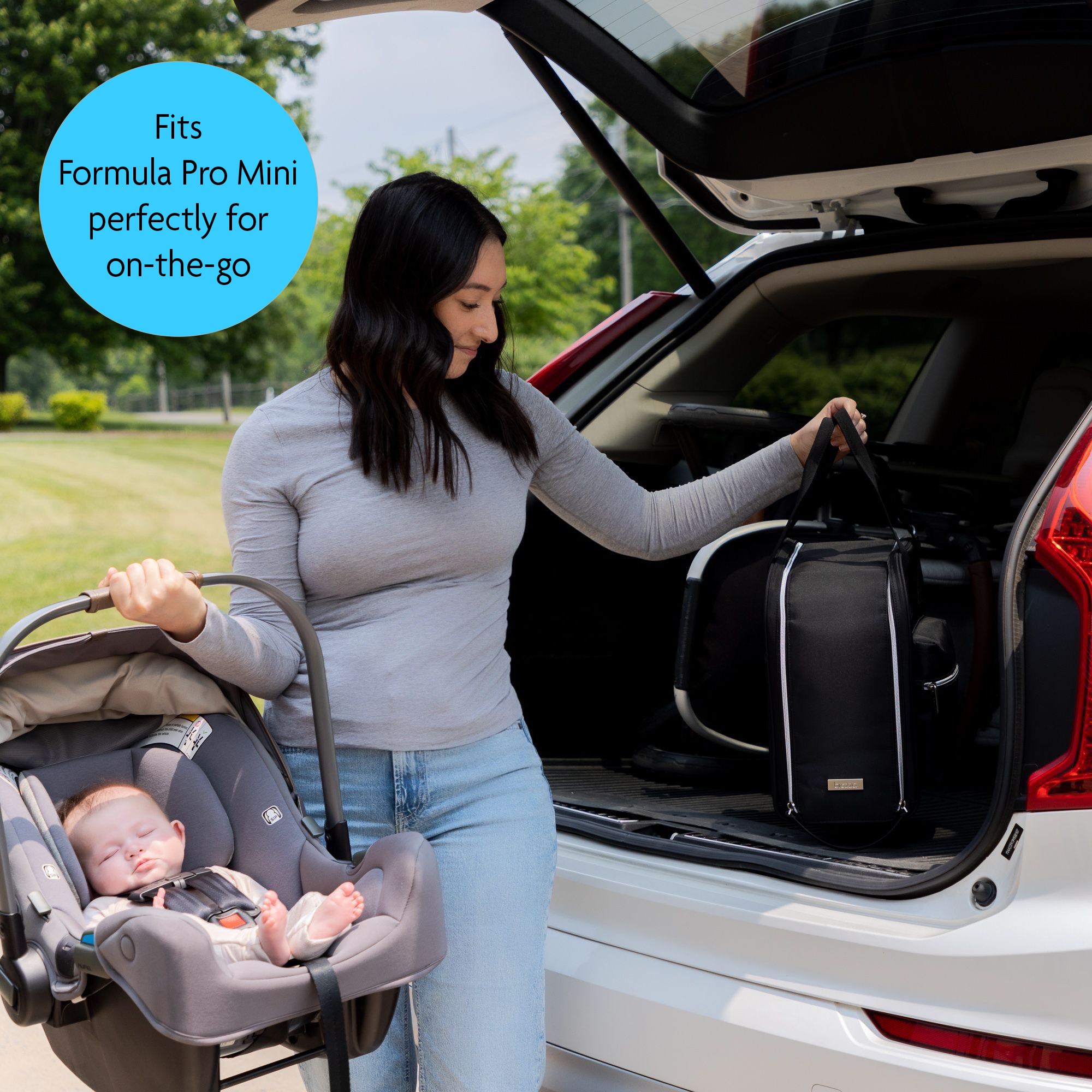 Baby Brezza Formula Pro Mini Travel Bag.