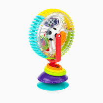 Sassy Wonder Wheel Spinning High Chair Tray Toy, Age 6+ Months