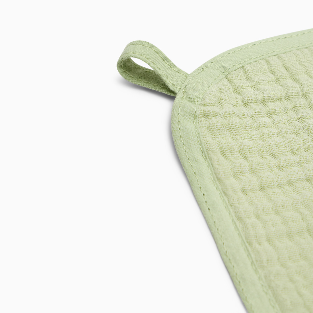 Small Story Muslin Washcloths (10 Pack) - Sage.