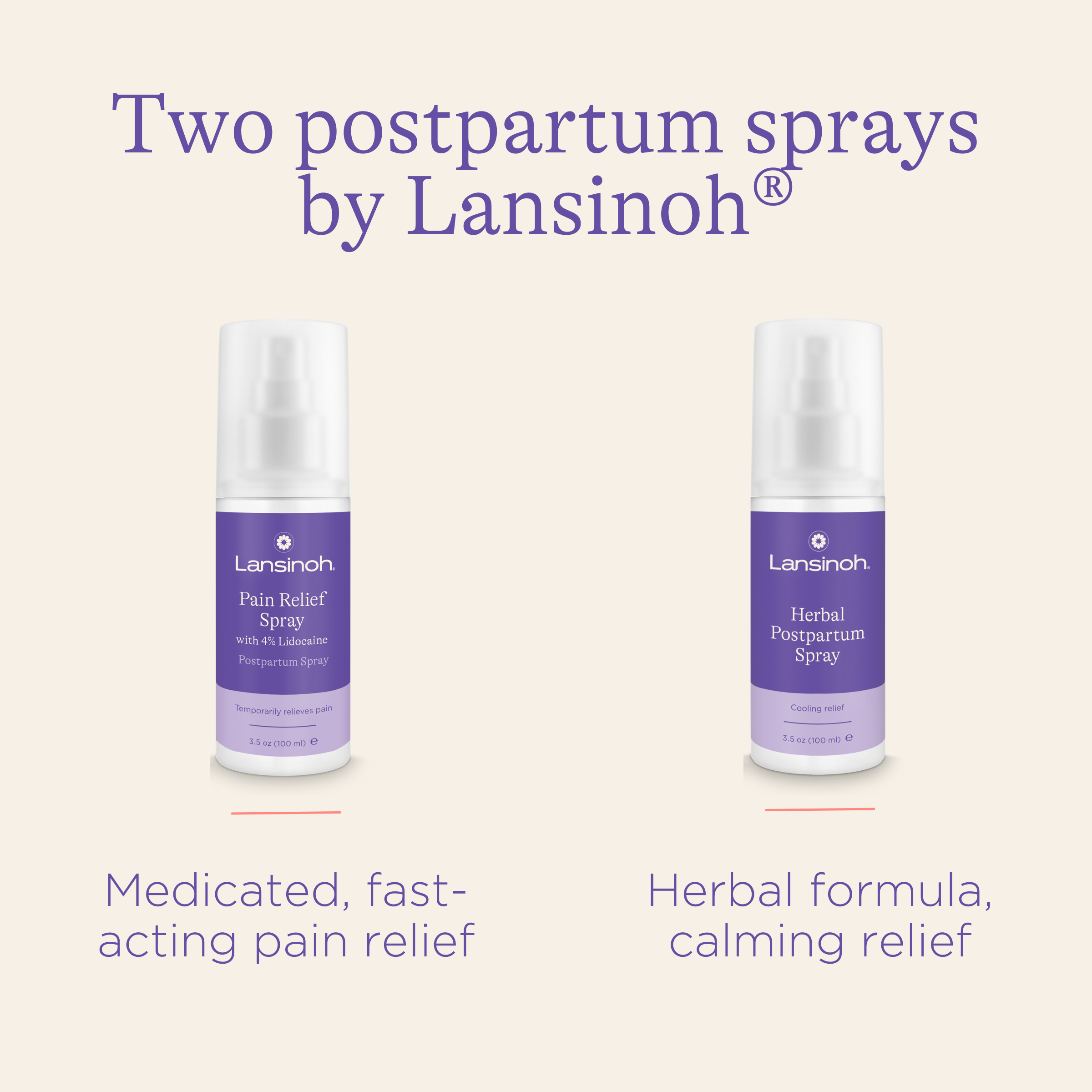 Lansinoh Herbal Postpartum Spray.