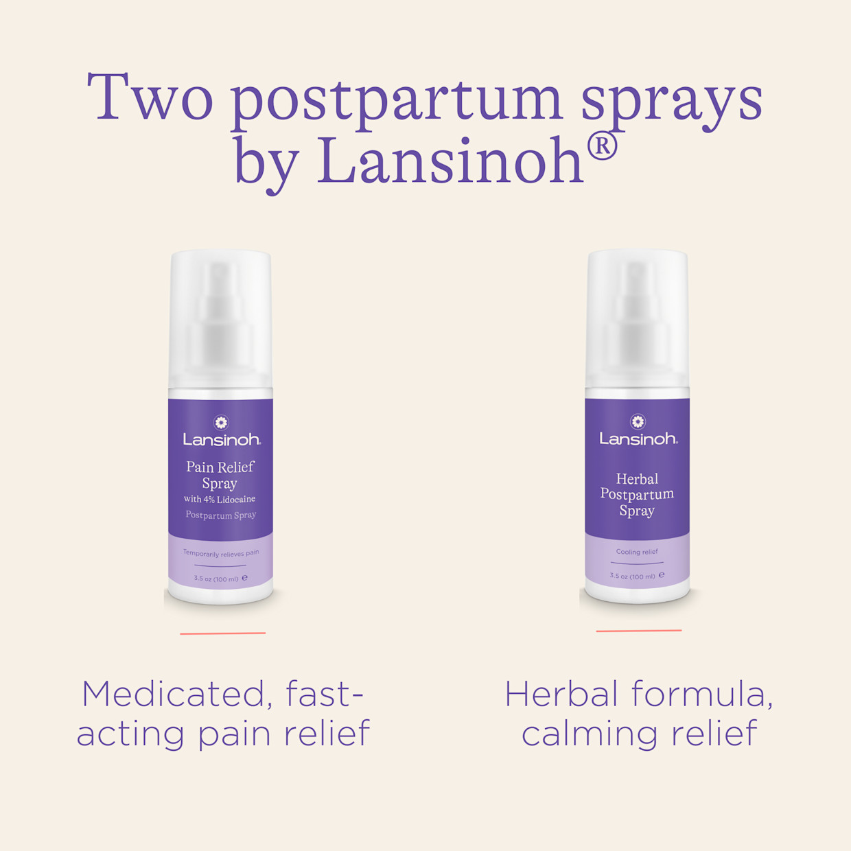 Lansinoh Herbal Postpartum Spray.