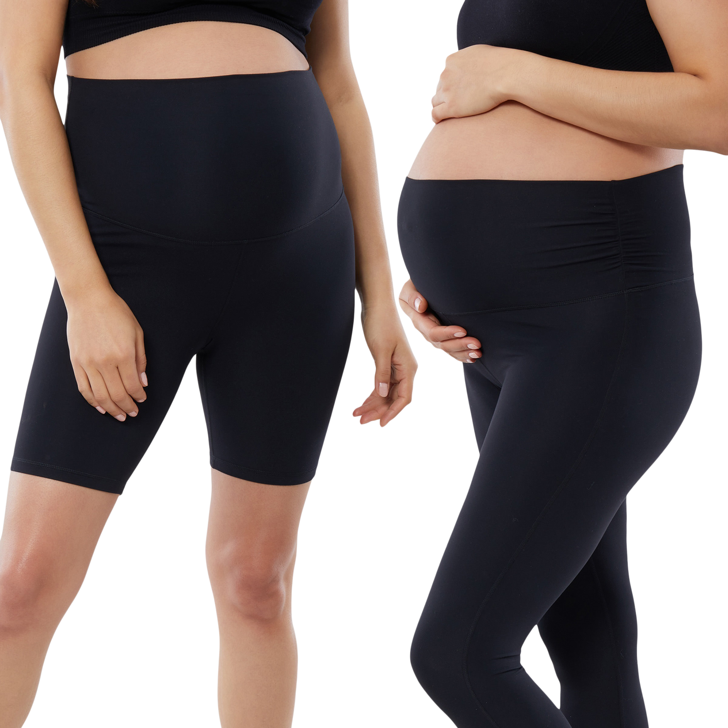 Ingrid and Isabel Foldover Legging and Bike Short Bundle.