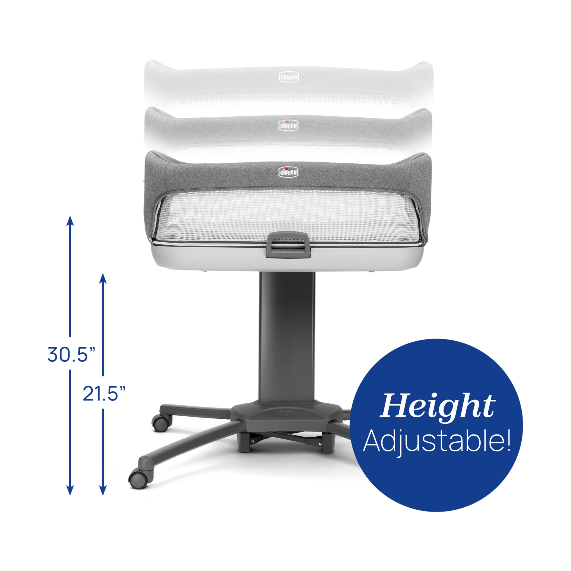 Chicco Close To You 3-In-1 Bedside Bassinet.