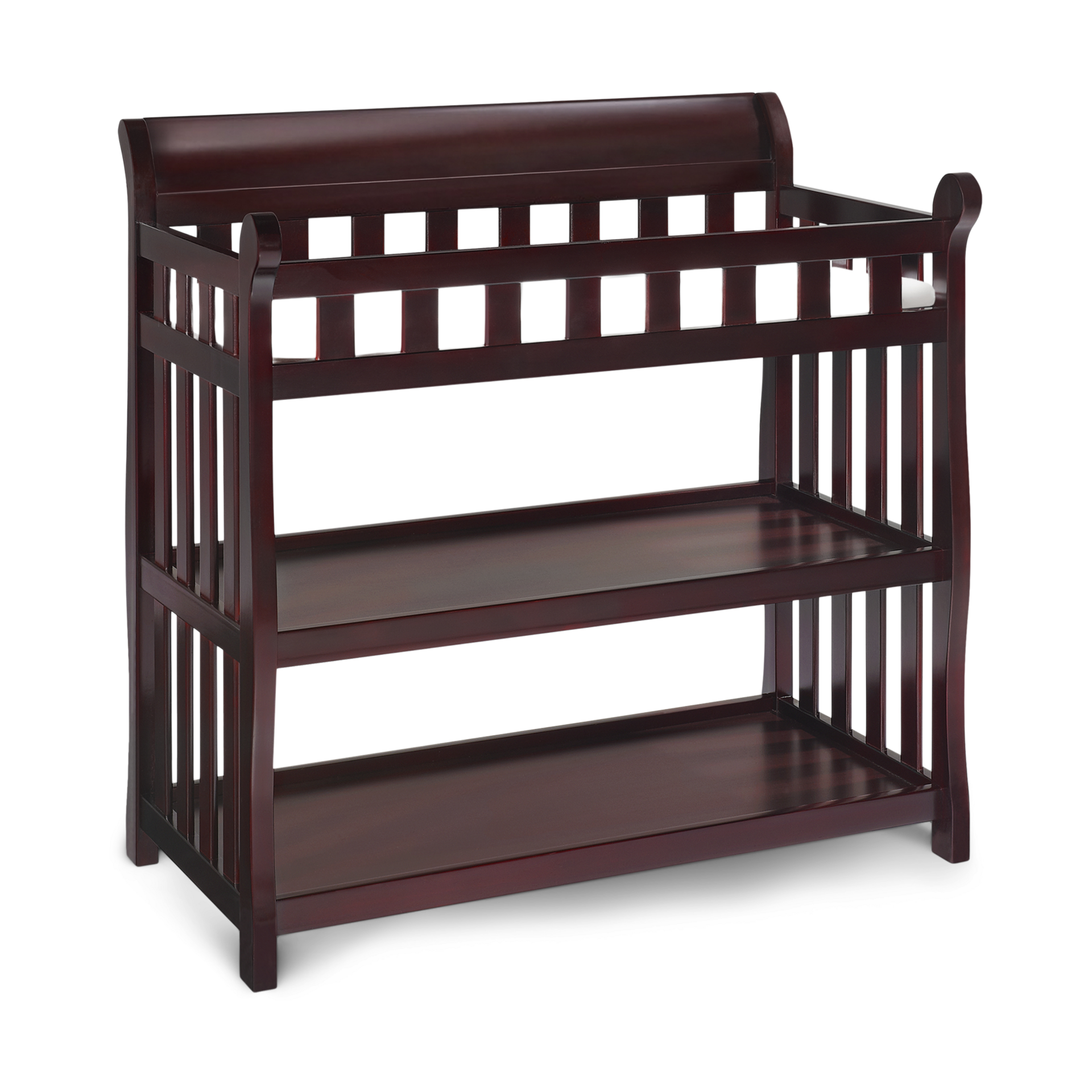Delta Children Eclipse Changing Table Espresso Cherry Babylist Shop