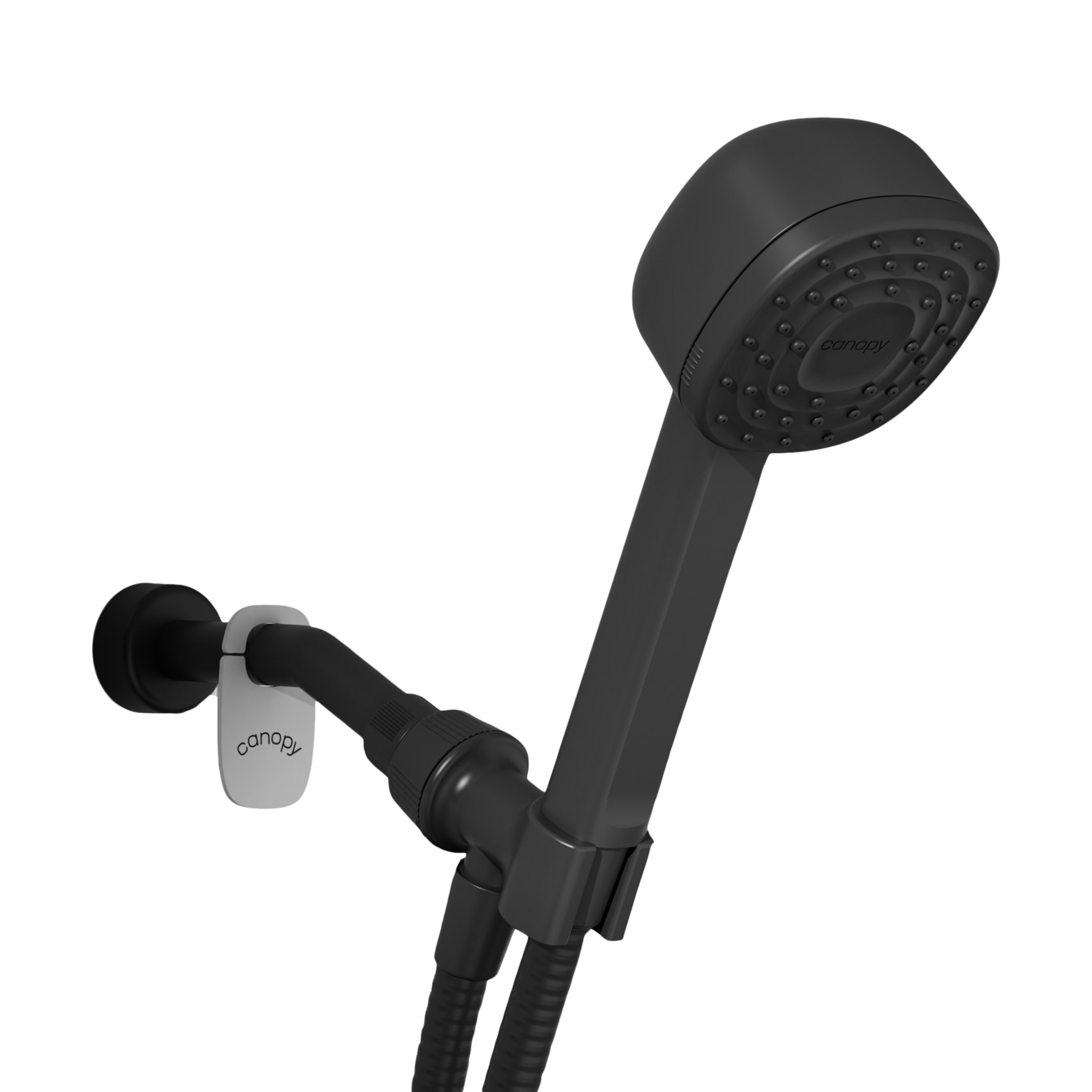 Canopy Handheld Filtered Showerhead - Matte Black.