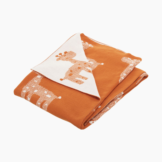 Safavieh Titan Giraffe Throw Blanket - Orange, 32 In. X 40 In.