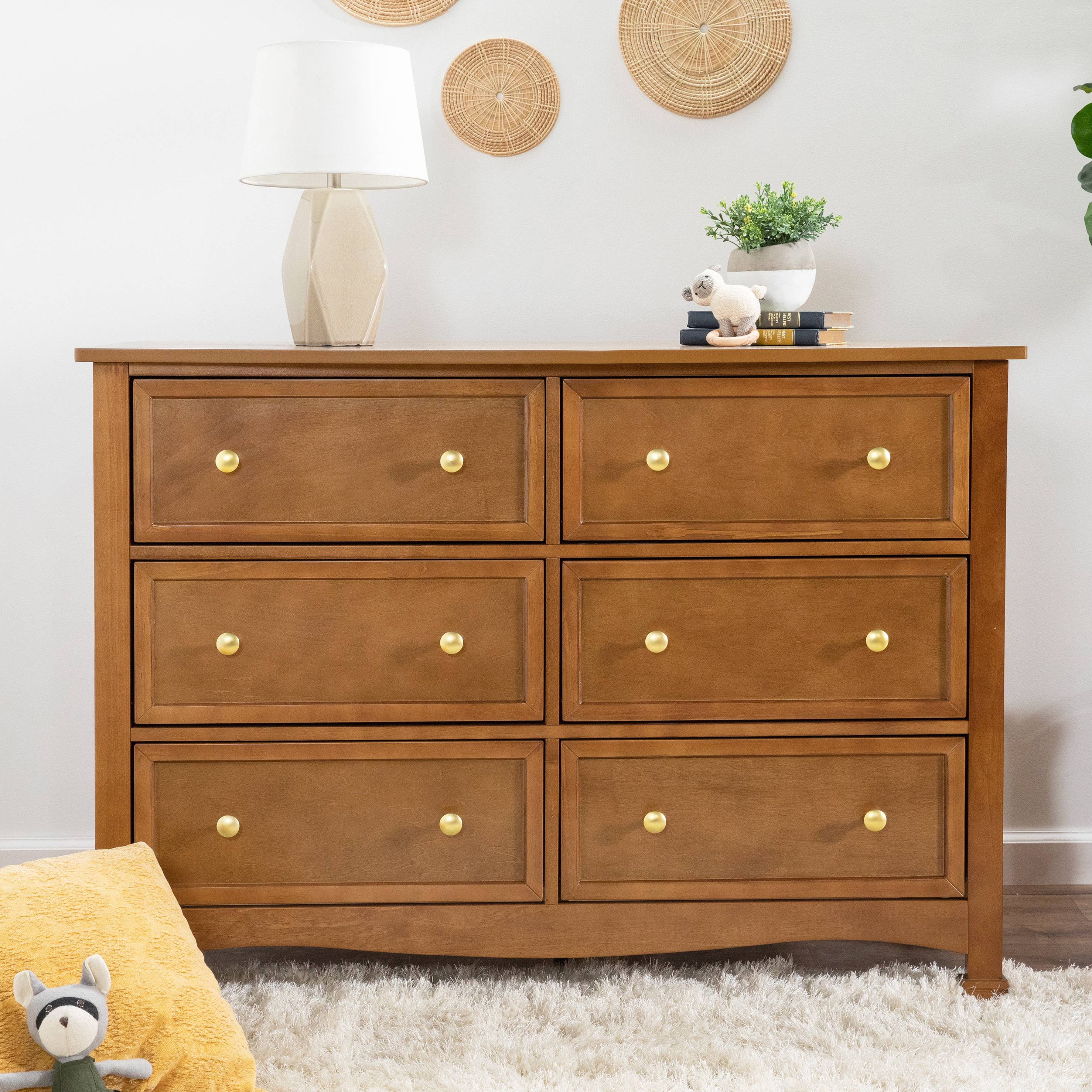 daVinci Kalani 6-Drawer Double Wide Dresser.