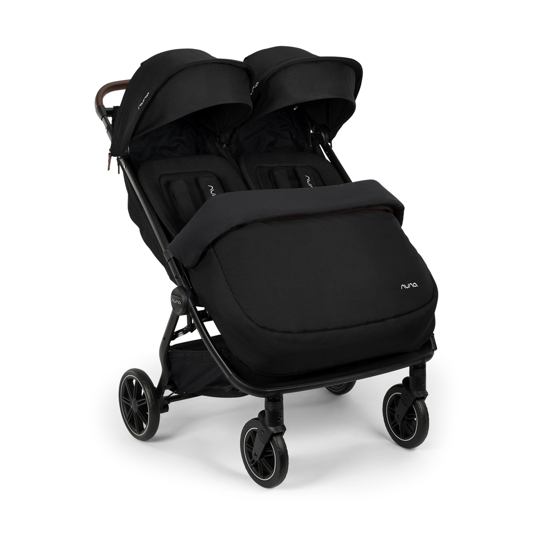 Nuna TRVL dubl Footmuff - Caviar.