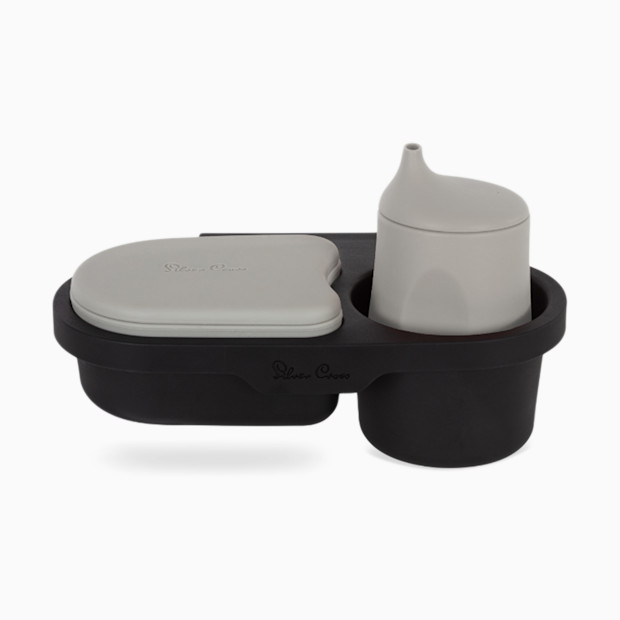 Silver Cross Universal Snack Tray - Black.