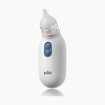 Braun Electric Nasal Aspirator - Mucus Remover, Blocked Nose Relief for Newborn, Baby and Toddler, Electric Suction Power, 2 Suction Levels, 2 Nose Tip Sizes, Dishwasher Safe, FSA and HSA Eligible