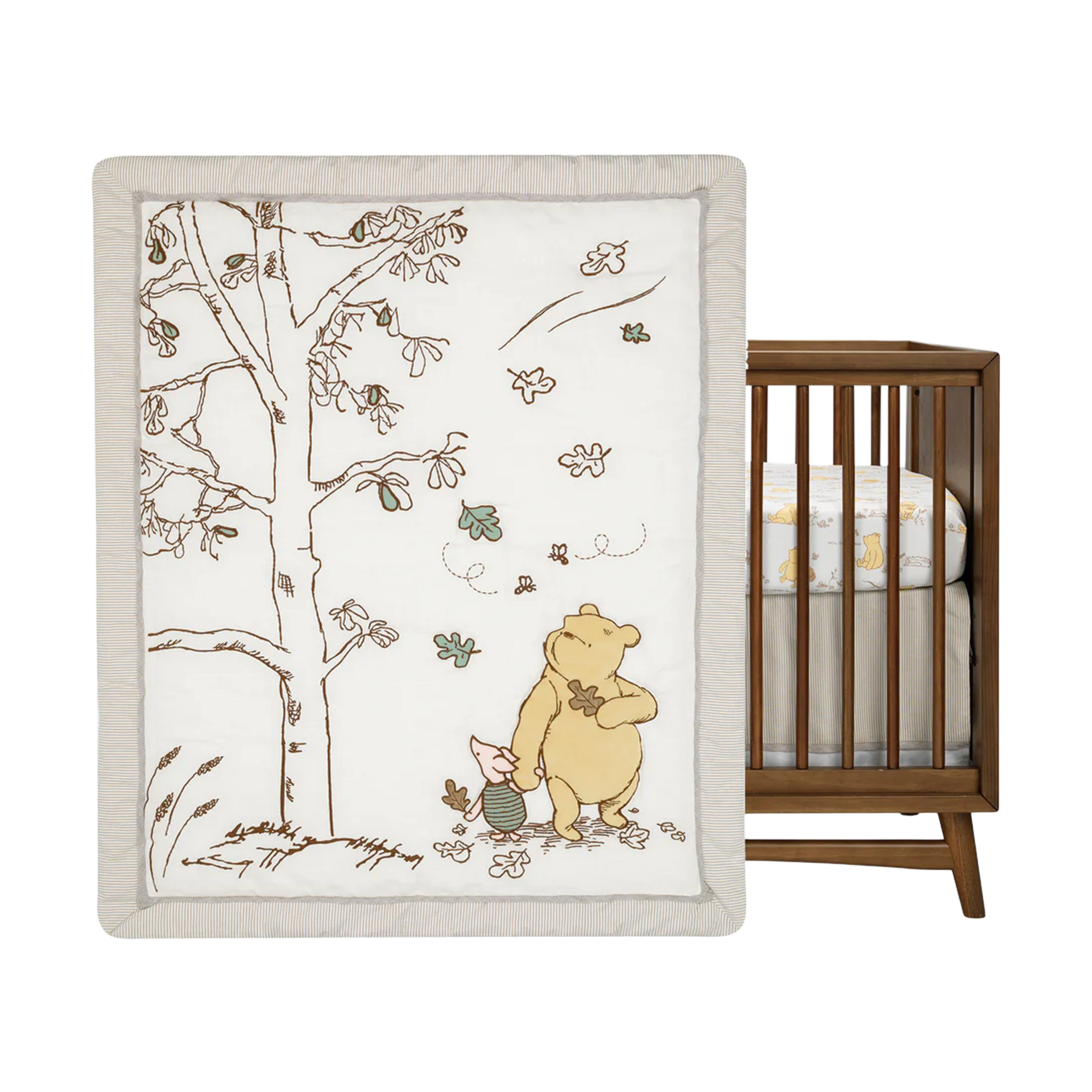 Lambs & Ivy 3-Piece Crib Bedding Set.