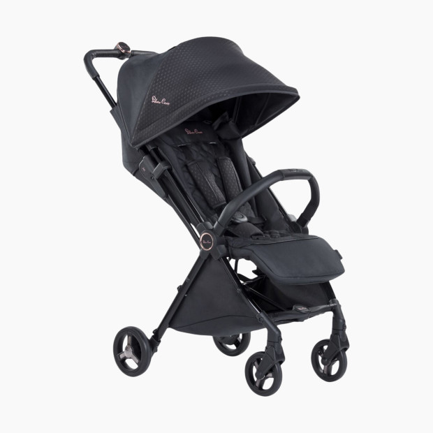 Silver Cross Jet Eclipse Special Edition Ultra Compact Stroller - Black/Rose Gold.