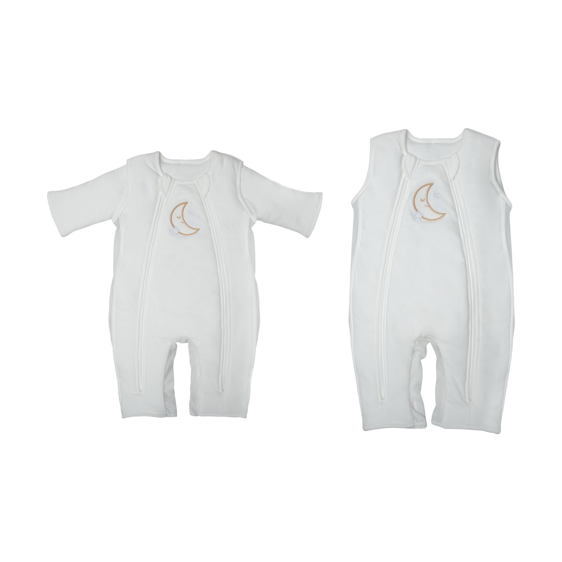 Baby Brezza 2in1 Breathable Swaddle Transition Sleepsuit Cream, 69