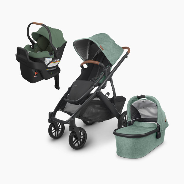 UPPAbaby Aria Infant Car Seat & Vista V2 Stroller Travel System - Gwen.