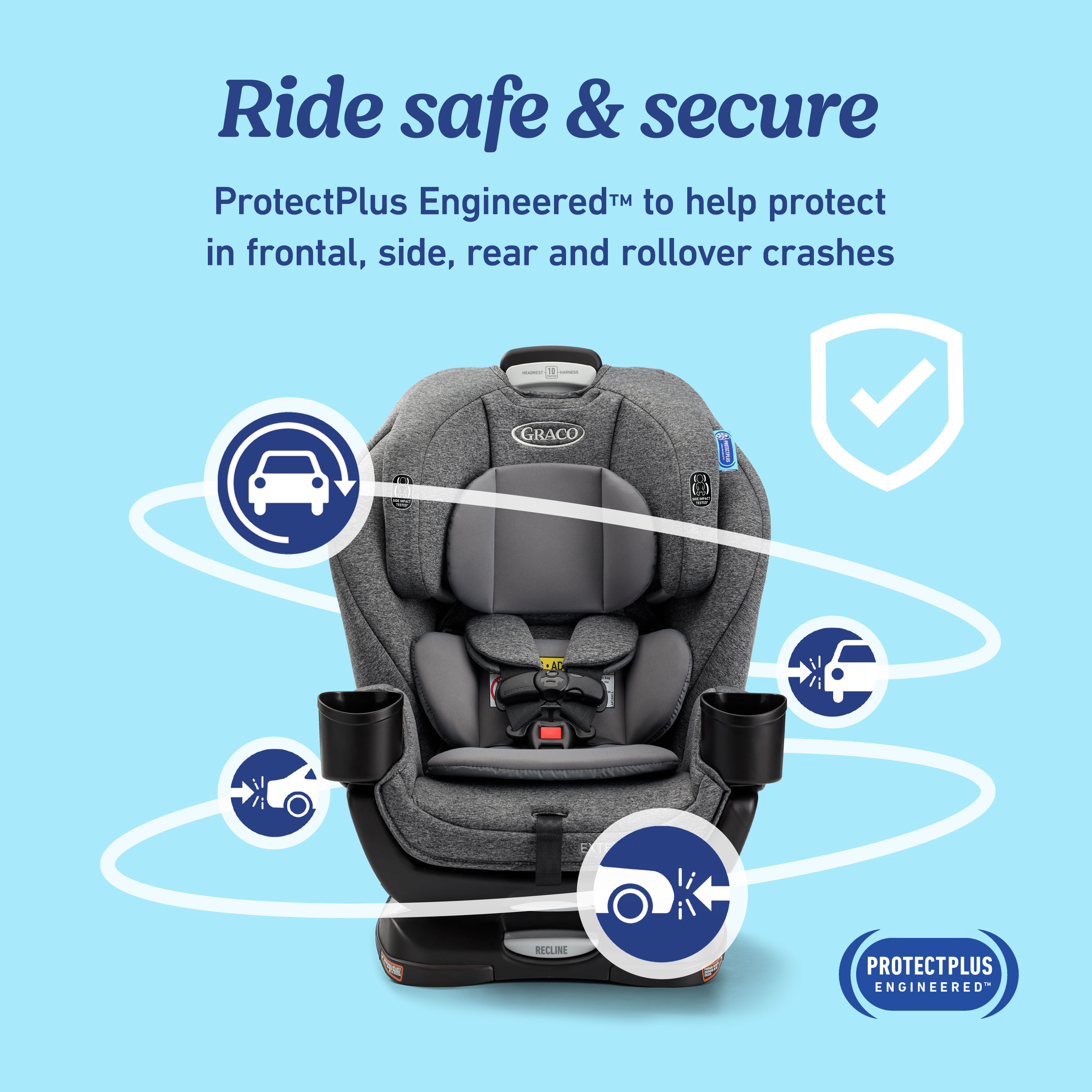 Graco Extend2Fit 3-in-1 Car Seat.