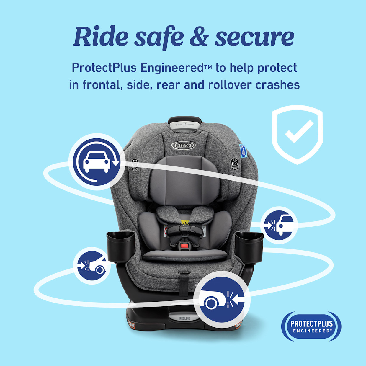 Graco Extend2Fit 3-in-1 Car Seat - Talia.