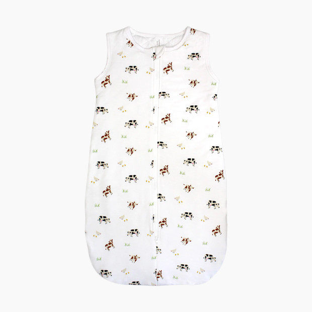 Bamboo Little Sleep Sack - Cow, 0-6 Month.