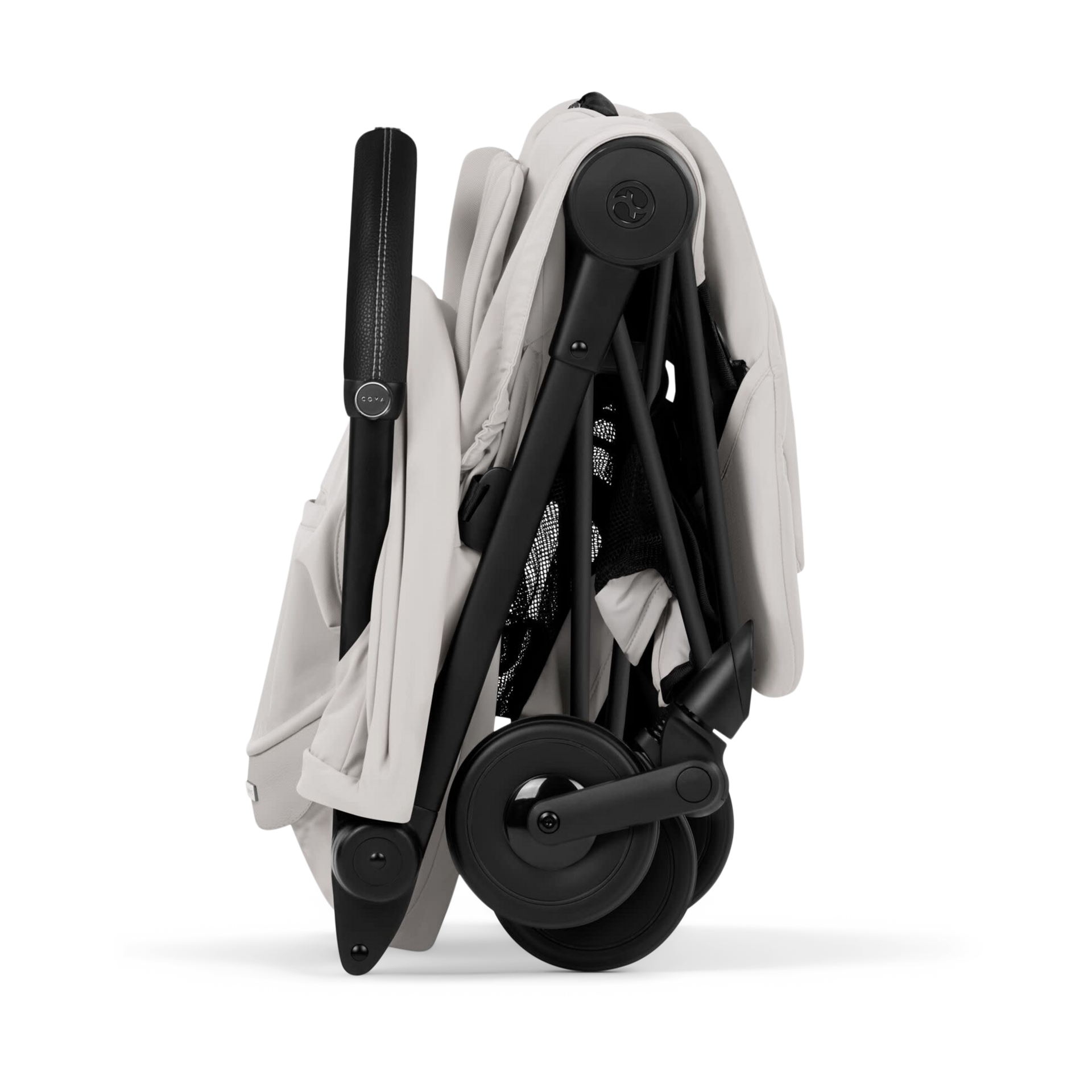 Cybex COYA Stroller - Style Collection - Chrome Frame/City Grey Lux Seat.