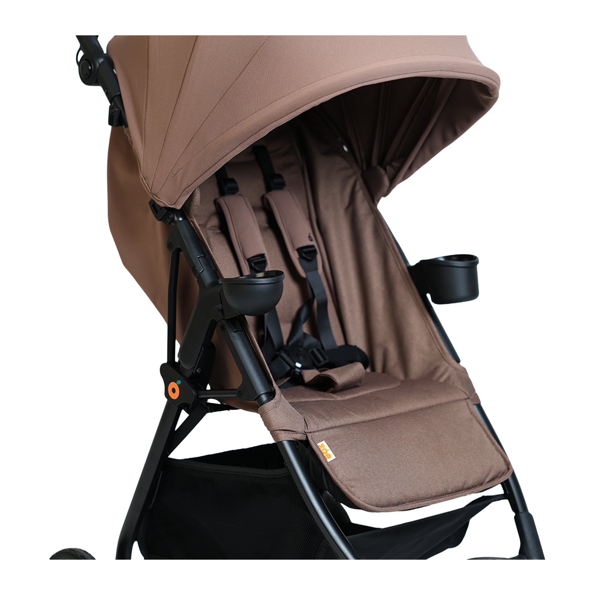 Zoe Tourᵛ³ Single Stroller - Cocoa.