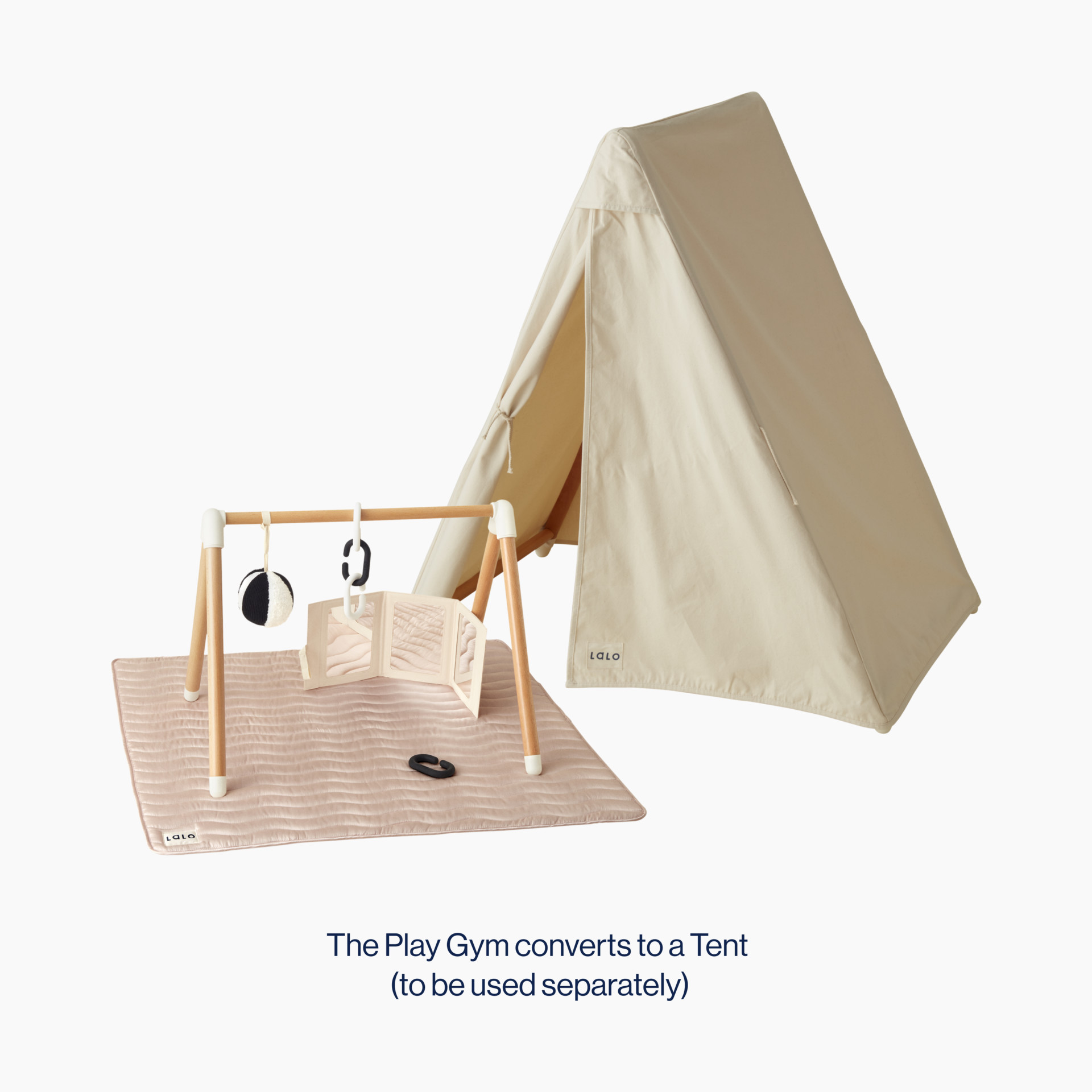 The Play Gym from Lalo  2-in-1 Play Gym and Tent Combo