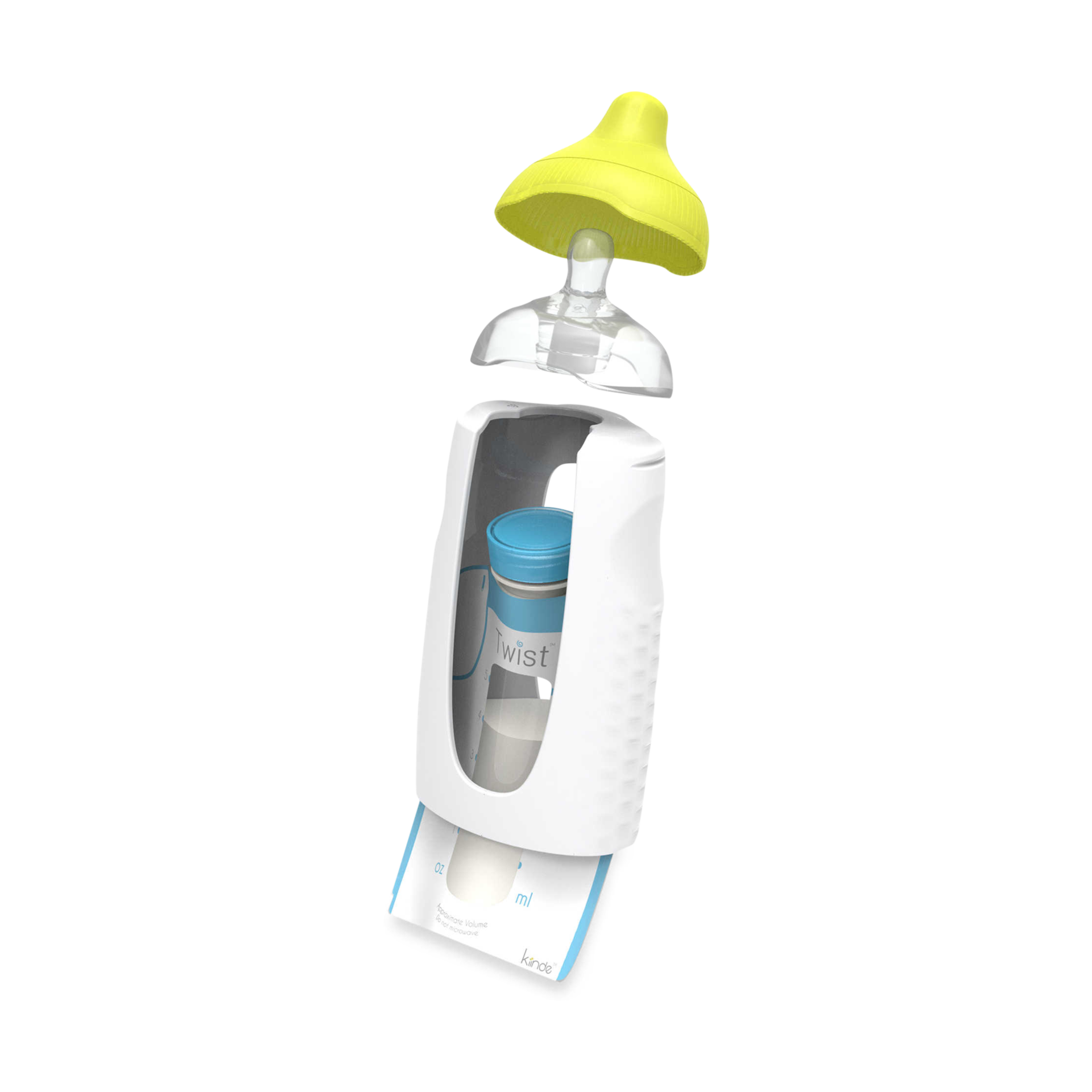 Kiinde Squeeze Natural Feeding Bottle.