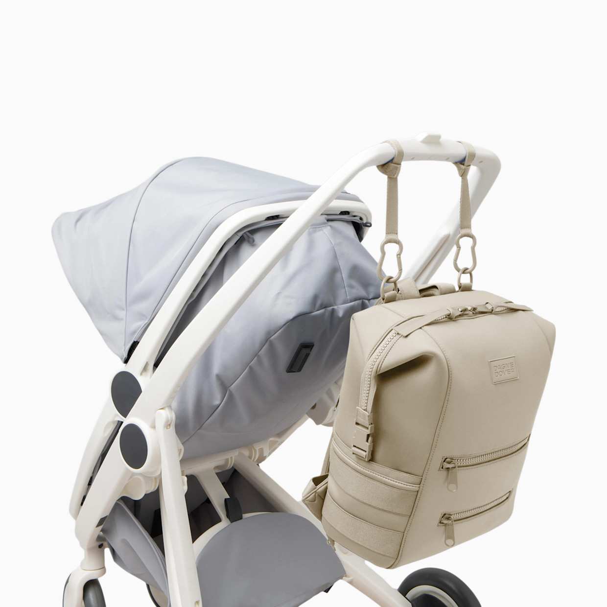 Dagne Dover Indi Diaper Bag Backpack - Oatmeal, Large.