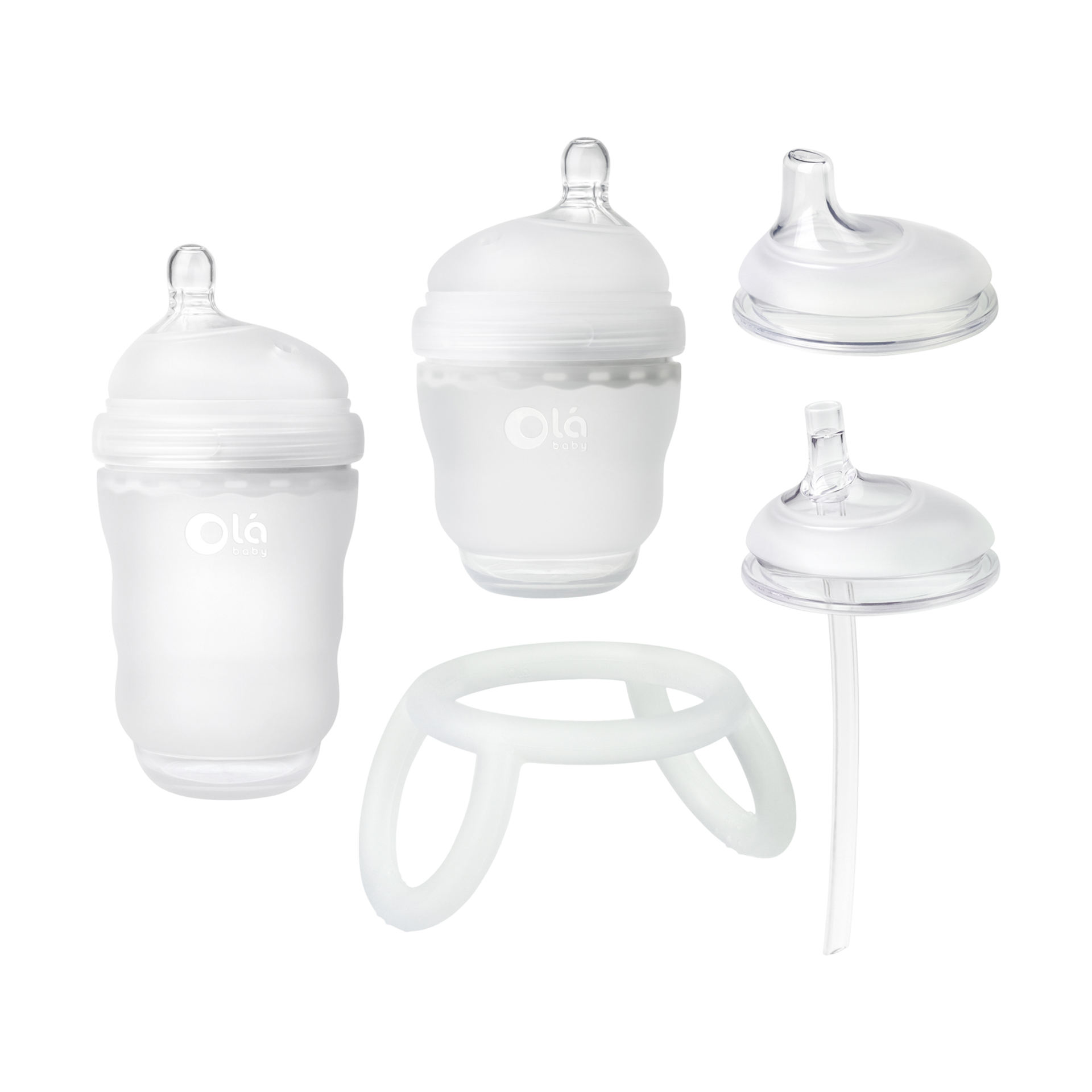 Olababy Bottle Transitional Set - Frost.